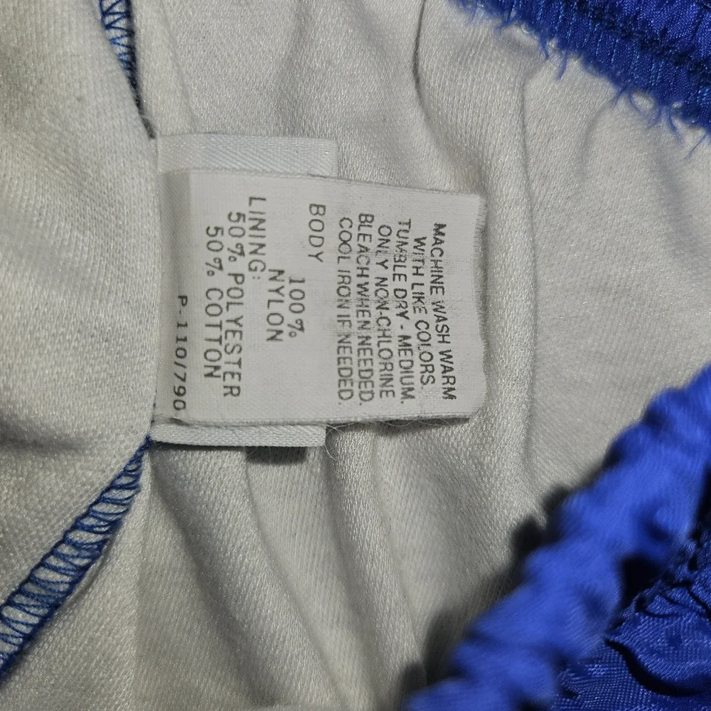 Vintage Carters Toddler Windbreaker Pants Size 4T Boys - Blue 90’s - Picture 4 of 5